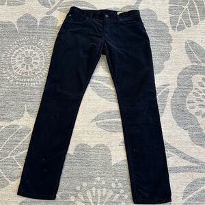 Todd Snyder Slim Fit 5-Pocket Stretch Corduroy Pant Black 32x34